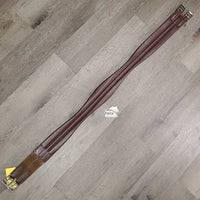 Synthetic Leather Girth, 1x els *xc, clean, mnr dirty edges, rubs & faded
