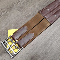 Synthetic Leather Girth, 1x els *xc, clean, mnr dirty edges, rubs & faded
