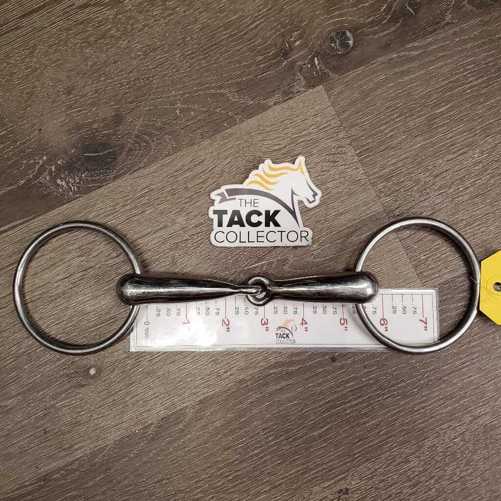 Thick Hollow Mouth Loose Ring Snaffle Bit *vgc, clean, mnr scuffs & scratches