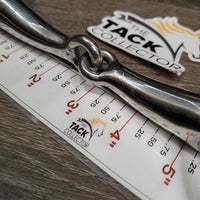 Thick Hollow Mouth Loose Ring Snaffle Bit *vgc, clean, mnr scuffs & scratches
