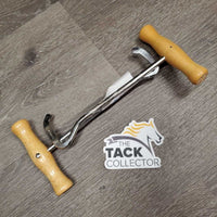 Pr Boot Pulls, wood handles *xc/like new