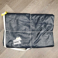 Vinyl Show Rain Sheet, NOT FOR TURNOUT *vgc, older, wpf, mnr threads, dirt/dust, mnr stains, shrunk?, cracks
