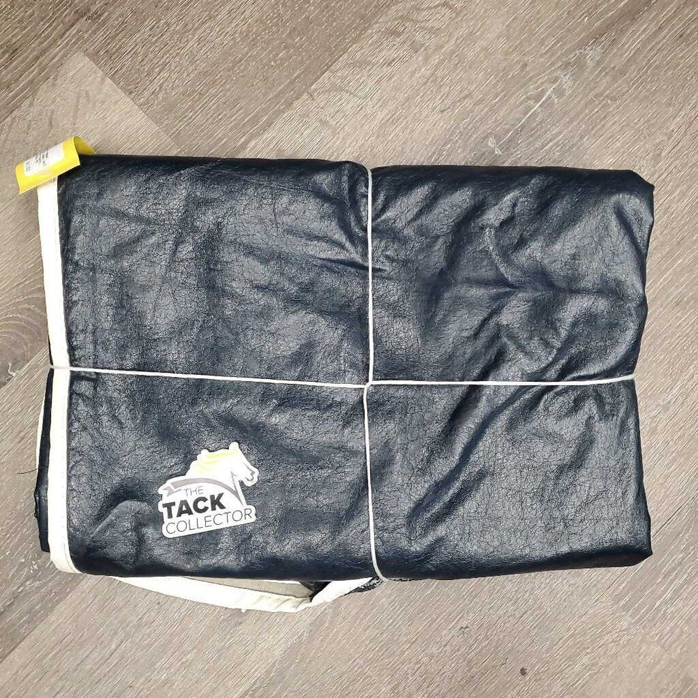 Vinyl Show Rain Sheet, NOT FOR TURNOUT *vgc, older, wpf, mnr threads, dirt/dust, mnr stains, shrunk?, cracks