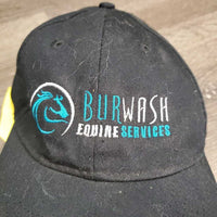 Baseball Cap "Burwash Equine" *gc, hairy, dirty inside brim
