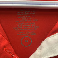 LS Shirt, 1/4 Button Up, "Olympic Rings" *vgc, mnr snags & dingy collar, seam rubs & frays
