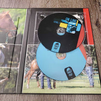 2 DVD & Booklet Set: Four Savvys - Level 1 On Line, Essential Skills & Safety with Pat Parelli *xc, mnr bent corners, smudges
