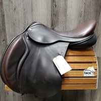 17.5 *6.25 Black Country Wexford All Purpose, 0 Billet Guards, Black Cotton Black Country Cover. Wool Flocking, Lg Front & Back Blocks, Front & Rear Gusset Panels, Flaps: 14"L x 13"W Serial #: 17 1/2 W 10889
