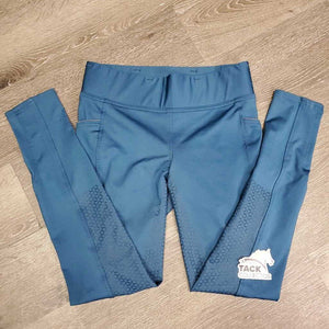 Sticky Full Seat Riding Tight Breeches, Pull On, 2 Thigh Pockets *xc/like new