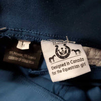 Sticky Full Seat Riding Tight Breeches, Pull On, 2 Thigh Pockets *xc/like new
