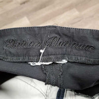 Full Seat Breeches *gc, cut tag, faded, seam puckers, mnr snag, seat rubs & pills
