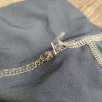 Fleece Lined Sticky Full Seat Riding Tight Breeches, Pull On *gc/fair, faded, discolored, curled waist, frayed seams