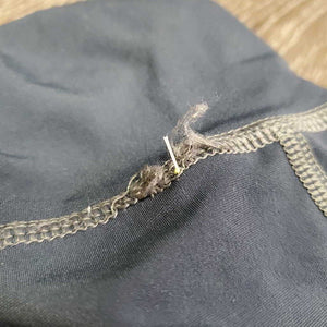 Fleece Lined Sticky Full Seat Riding Tight Breeches, Pull On *gc/fair, faded, discolored, curled waist, frayed seams