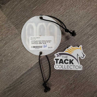3 # Round Horse Show Numbers, 2x elastics *vgc, mnr dirt & hair