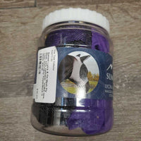 Lycra & Fin Mesh Fly Mask, ears, container *xc/like new, v.mnr stain?dirty
