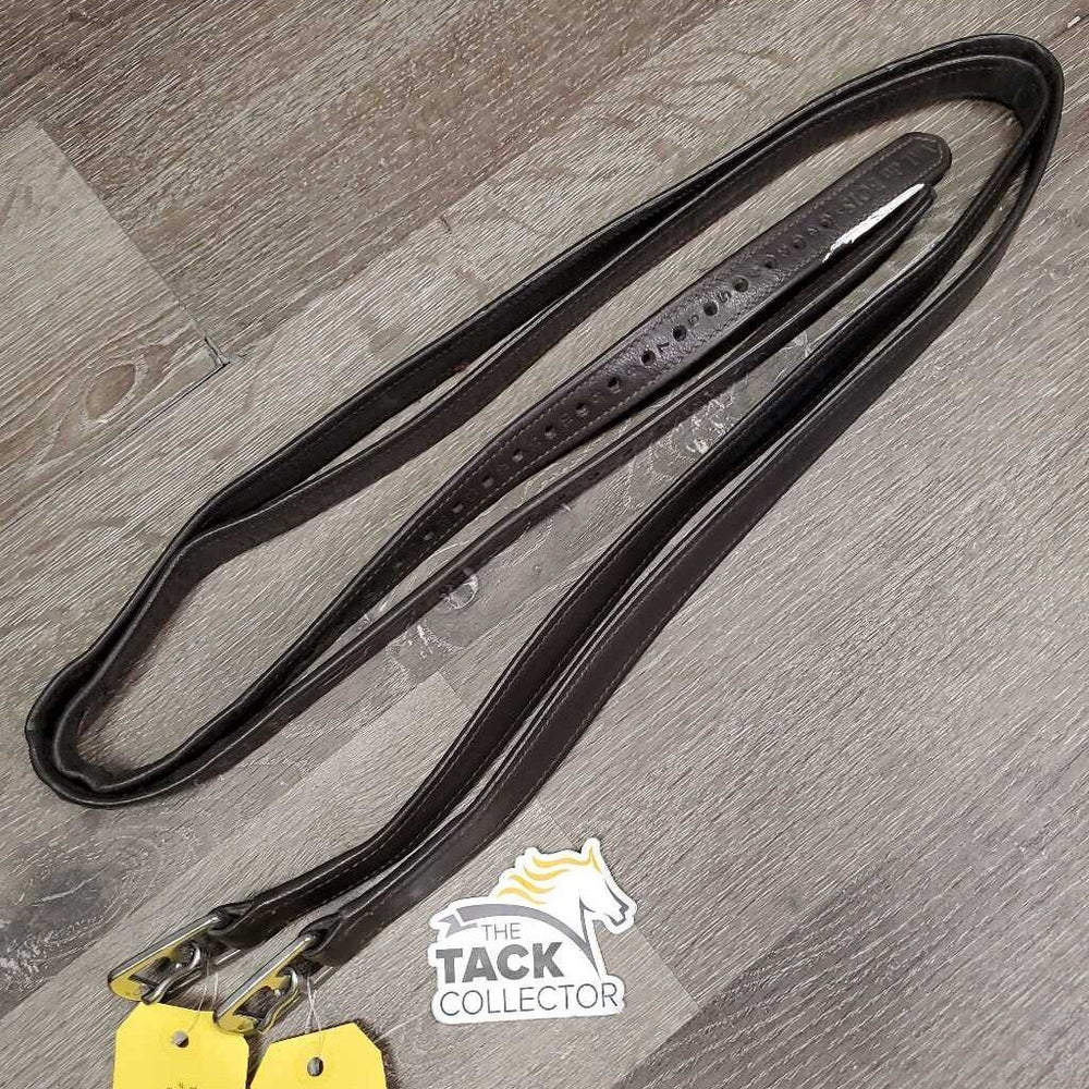 Pr Stirrup Leathers *vgc, mnr dents, rubs & paint
