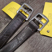 Pr Stirrup Leathers *vgc, mnr dents, rubs & paint
