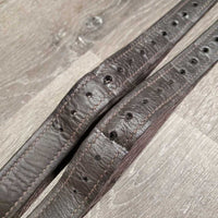 Pr Stirrup Leathers *vgc, mnr dents, rubs & paint