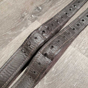Pr Stirrup Leathers *vgc, mnr dents, rubs & paint