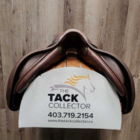 17.5" MW *5" Amerigo JCA Close Contact Saddle, 2 Billet Guards, Yellow Cotton Amerigo Cover, Wool Flocking, Med Front & Back Blocks, Flaps: 13.5"L x 13"W Serial #: 17.5 N 23780513 JCA 2 M
