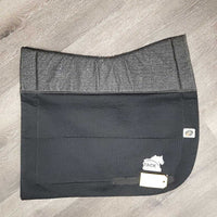 "Secure" Non Slip Mesh Dressage Saddle Pad *gc, dirty, hair, v. mnr rubs
