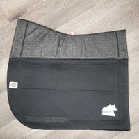 "Secure" Non Slip Mesh Dressage Saddle Pad *gc, dirty, hair, v. mnr rubs
