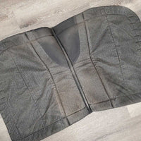 "Secure" Non Slip Mesh Dressage Saddle Pad *gc, dirty, hair, v. mnr rubs
