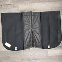 "Secure" Non Slip Mesh Dressage Saddle Pad *gc, dirty, hair, v. mnr rubs
