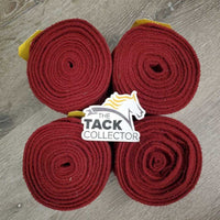 4 Fleece Polos *vgc/gc, clean, mnr hair, pilly edges, unstitched velcro logo

