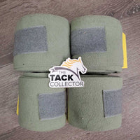 4 Fleece Polos *vgc, clean, hairy, mnr shavings, dingy?
