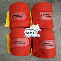 4 Fleece Polos *xc, clean, mnr hair
