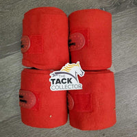 4 Fleece Polos *xc, clean, mnr hair