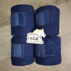 4 Thick Fleece Polos *gc, clean, hairy, v.clumpy, pilly edges, hairy velcro