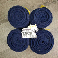 4 Thick Fleece Polos *gc, clean, hairy, v.clumpy, pilly edges, hairy velcro
