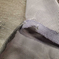 Hvy Mesh Fly Mask, Nose, Soft Mesh Ears *gc, clean, rips, sm hole, rubs, stains, clumpy, thin edges
