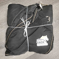 Lt Stable Blanket, 1 leg *gc, snags, stains, mnr lining tears, hair, rubs, film, threads
