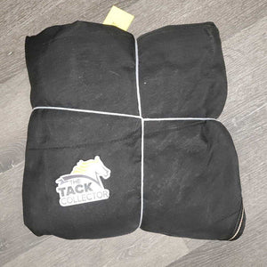 Lt Stable Blanket, 1 leg *gc, snags, stains, mnr lining tears, hair, rubs, film, threads