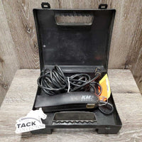 2 Speed Clippers, box *No Blades, gc, hair older, dirty, hair, loose rubber & left edge, worn toggle *WORKS, Sound OK