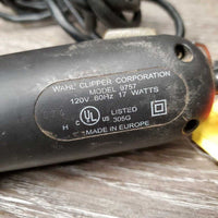2 Speed Clippers, box *No Blades, gc, hair older, dirty, hair, loose rubber & left edge, worn toggle *WORKS, Sound OK

