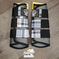 Pr Mesh Closed Boots, velcro *like new
