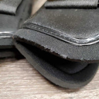 Open Front & Hind Boots, velcro *xc/like new, flattened/squished
