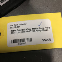 Ball Cap, Mesh Back "Fed Biz" *xc, mnr dirt?film
