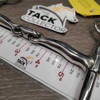 Kimblehook French Link, Center Lozenge Bit, chain *xc/like new, clean, mnr scratches, uneven hooks
