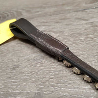 Narrow 'U' Leather Browband, Bling *like new
