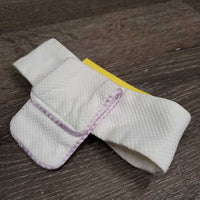 Thick Stock Tie & Velcro Collar *vgc, seam puckers, mnr edge frays
