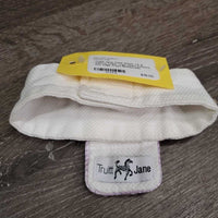 Thick Stock Tie & Velcro Collar *vgc, seam puckers, mnr edge frays