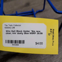 Wire Salt Block Holder *like new, clean, mnr dusty
