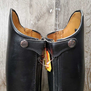 Dressage Boots, Zipper *vgc, mnr scuffs, scrapes, scratches, dirt & faded spots, replaced Rt Zipper