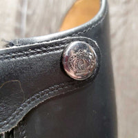 Dressage Boots, Zipper *vgc, mnr scuffs, scrapes, scratches, dirt & faded spots, replaced Rt Zipper
