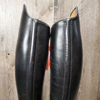 Dressage Boots, Zipper *vgc, mnr scuffs, scrapes, scratches, dirt & faded spots, replaced Rt Zipper

