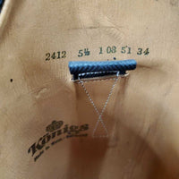 Dressage Boots, Zipper *vgc, mnr scuffs, scrapes, scratches, dirt & faded spots, replaced Rt Zipper
